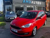 Used Ford Grand C-Max Zetec 125 HP (91 kW) 2018 Red MPV