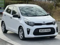 Used Kia Picanto 66 HP (48 kW) 2019 White Hatchback