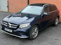 Used Mercedes GLC220 AMG line 2017 Blue SUV