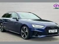 Used Audi A4 Black Edition 150 HP (110 kW) 2023 Blue Estate