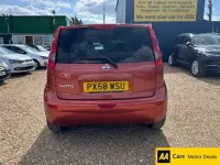 Used Nissan Note Tekna 110 HP (80 kW) 2008 Orange Hatchback