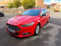 Used Ford Mondeo Zetec 120 HP (88 kW) 2018 Red Estate