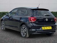 Used VW Polo United 95 HP (69 kW) 2020 Black Hatchback