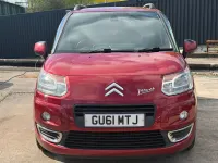 Używany Citroën C3 Picasso Exclusive 2011 Czerwony Minivan