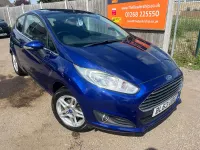 Used Ford Fiesta Zetec 82 HP (60 kW) 2014 Blue Hatchback