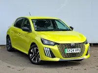 Used Peugeot e-208 Style 100 kW (136 HP) 2024 Yellow Hatchback