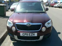 Used Skoda Yeti Elegance 2011 Maroon SUV