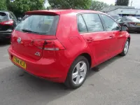 Used VW Golf VII Match 2014 Red Hatchback