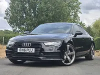 Used Audi A7 Black Edition 272 HP (200 kW) 2016 Black Hatchback