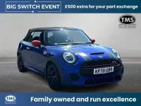 Used Mini John Cooper Works Cabriolet 2020 Blue Cabriolet