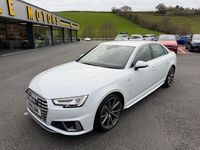 Used Audi A4 S-Line 190 HP (139 kW) 2019 White Sedan