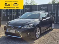 Used Lexus CT200h Luxury Line 2017 Black Hatchback