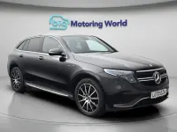Used Mercedes EQC400 AMG line 300 kW (408 HP) 2020 Black SUV
