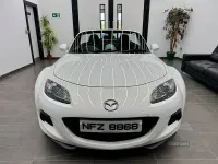 Used Mazda MX5 126 HP (92 kW) 2013 White Cabriolet