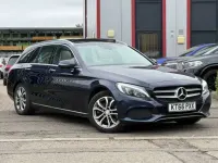 Used Mercedes C300 Premium Plus 2016 Blue Estate