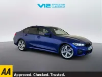 Used BMW 330e M Sport 292 HP (214 kW) 2021 Blue Sedan
