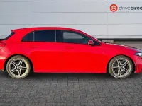 Used Mercedes A250 AMG line 224 HP (164 kW) 2018 Red Hatchback