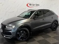 Used Audi Q3 Black Edition 150 HP (110 kW) 2018 Grey SUV