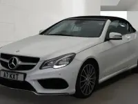 Used Mercedes E220 AMG 170 HP (125 kW) 2013 White Cabriolet