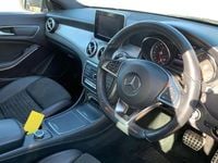 Used Mercedes CLA180 AMG line 122 HP (89 kW) 2018 Black Sedan