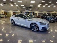Used Audi A5 S-Line 190 HP (139 kW) 2018 White Coupe