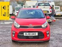 Used Kia Picanto 83 HP (61 kW) 2018 Red Hatchback