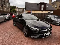 Used Mercedes CLA180 AMG Line Premium 136 HP (100 kW) 2019 Black Coupe