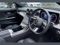 Used Mercedes C220 AMG line 196 HP (144 kW) 2023 Blue Estate