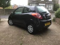 Used Ford Ka 69 HP (50 kW) 2015 Black Hatchback
