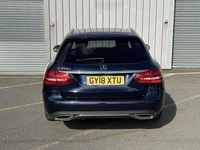 Used Mercedes C350e 2018 Blue Estate