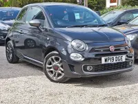 Used Fiat 500 S 69 HP (50 kW) 2019 Black Hatchback