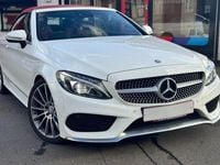 Used Mercedes C220 AMG line 170 HP (125 kW) 2017 White Cabriolet
