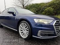 Used Audi A8 Sport 2018 Blue Sedan