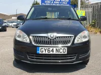 Used Skoda Fabia SE 69 HP (50 kW) 2014 Black Hatchback