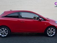 Used Vauxhall Corsa Sport 90 HP (66 kW) 2019 Red Hatchback