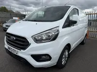 Used Ford Transit Custom Limited 130 HP (95 kW) 2023 White Van