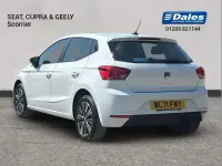 Used Seat Ibiza SE Technology 94 HP (69 kW) 2022 White Hatchback