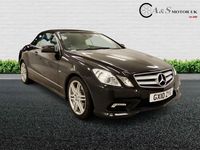 Used Mercedes E350 228 HP (167 kW) 2010 Black Cabriolet