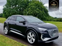 Used Audi Q4 e-tron S-Line 150 kW (204 HP) 2021 Black SUV