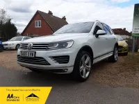 Used VW Touareg R-line Plus 2016 White SUV
