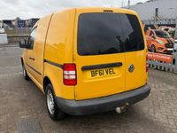 Used VW Caddy 102 HP (75 kW) 2011 Yellow MPV