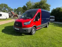 Used Ford Transit 130 HP (95 kW) 2019 Blue Van