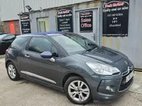 Begagnad Citroën DS3 Cabriolet 155 HK (114 kW) 2013 Grå Cab