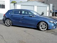 Used Mercedes A200 AMG line 163 HP (119 kW) 2019 Blue Hatchback