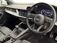Used Audi A3 S-Line 150 HP (110 kW) 2024 White Sedan
