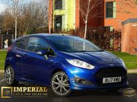 Used Ford Fiesta ST-Line 2017 Blue Hatchback