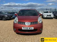 Used Nissan Note Tekna 110 HP (80 kW) 2008 Orange Hatchback