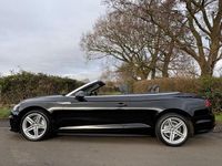 Used Audi A5 Cabriolet S-Line 2018 Black Cabriolet