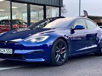 Used Tesla Model S Plaid 759 kW (1033 HP) 2024 Blue Hatchback
