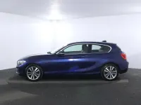 Used BMW 118 Sport Line 136 HP (100 kW) 2016 Blue Hatchback